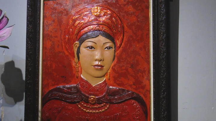 Sơn ta và tư duy phá cách của họa sĩ Phạm Sinh